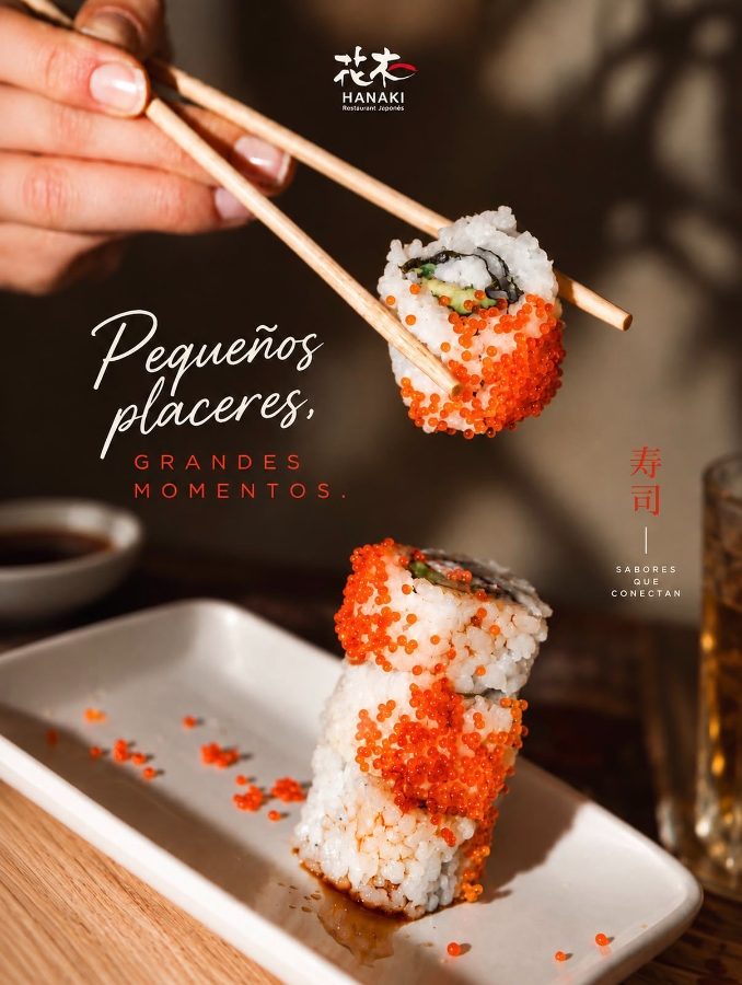 Roll con tobiko
